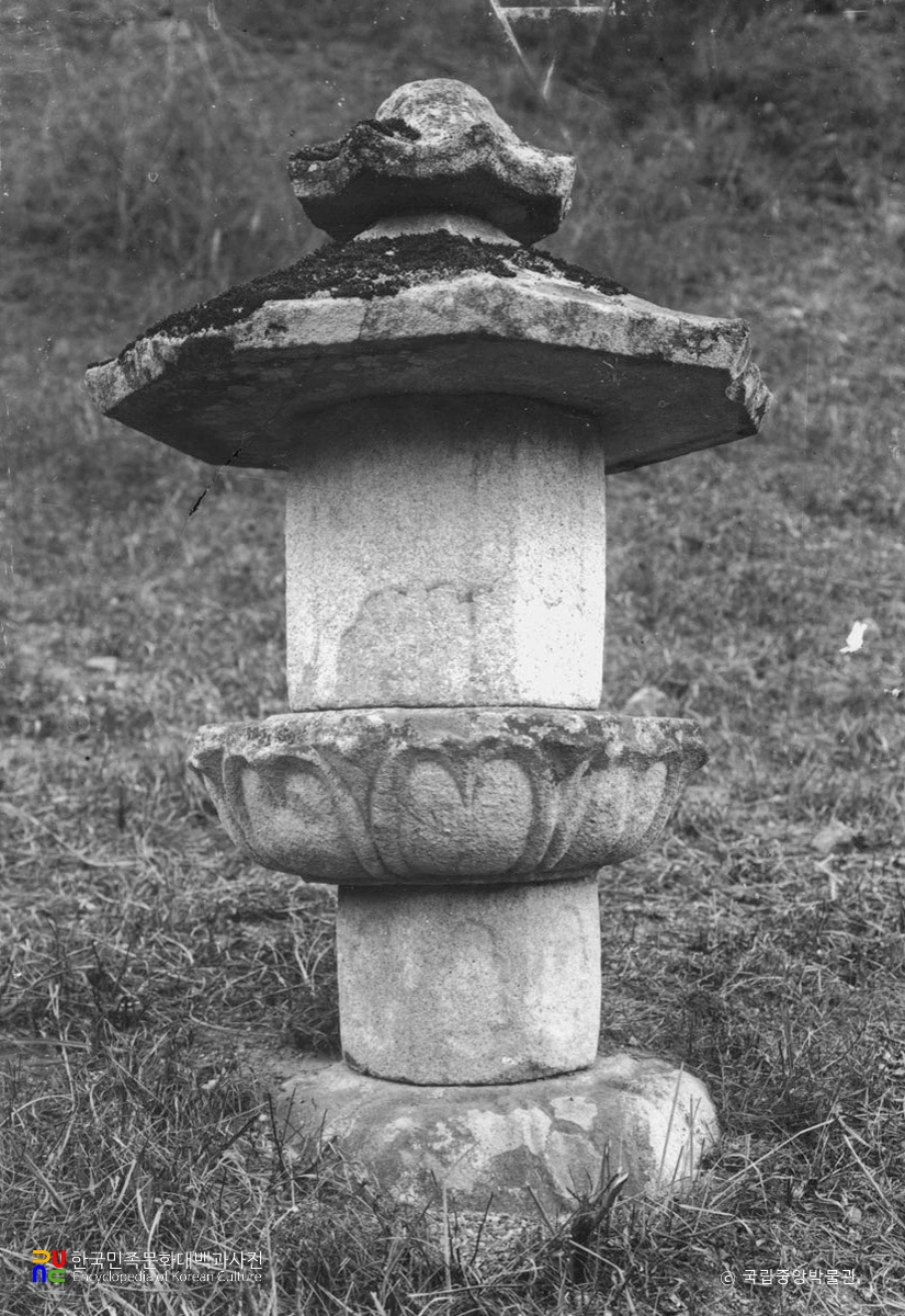 영주 초암사 서부도 정측면