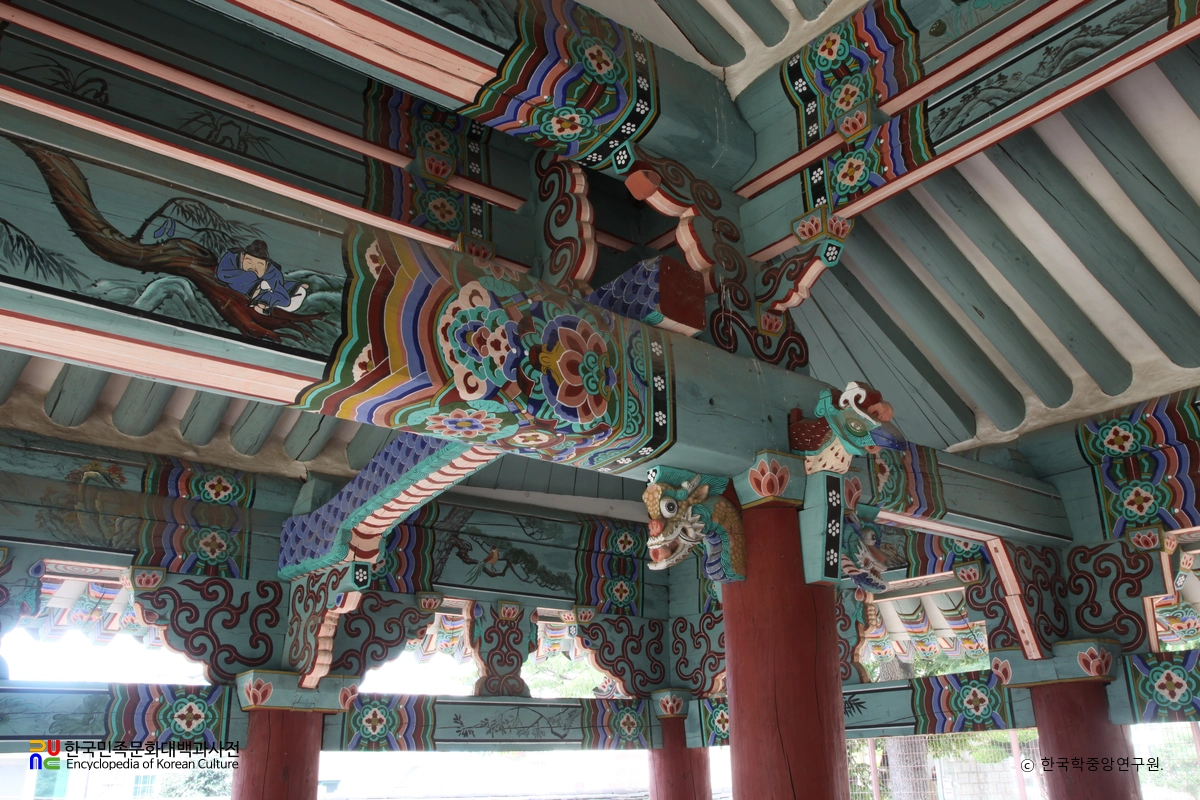 거제현 관아 중 기성관의 상부가구