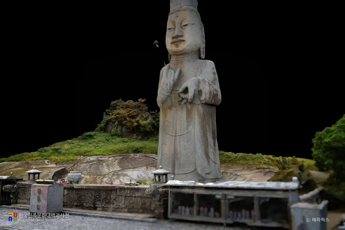 논산 관촉사 석조미륵보살