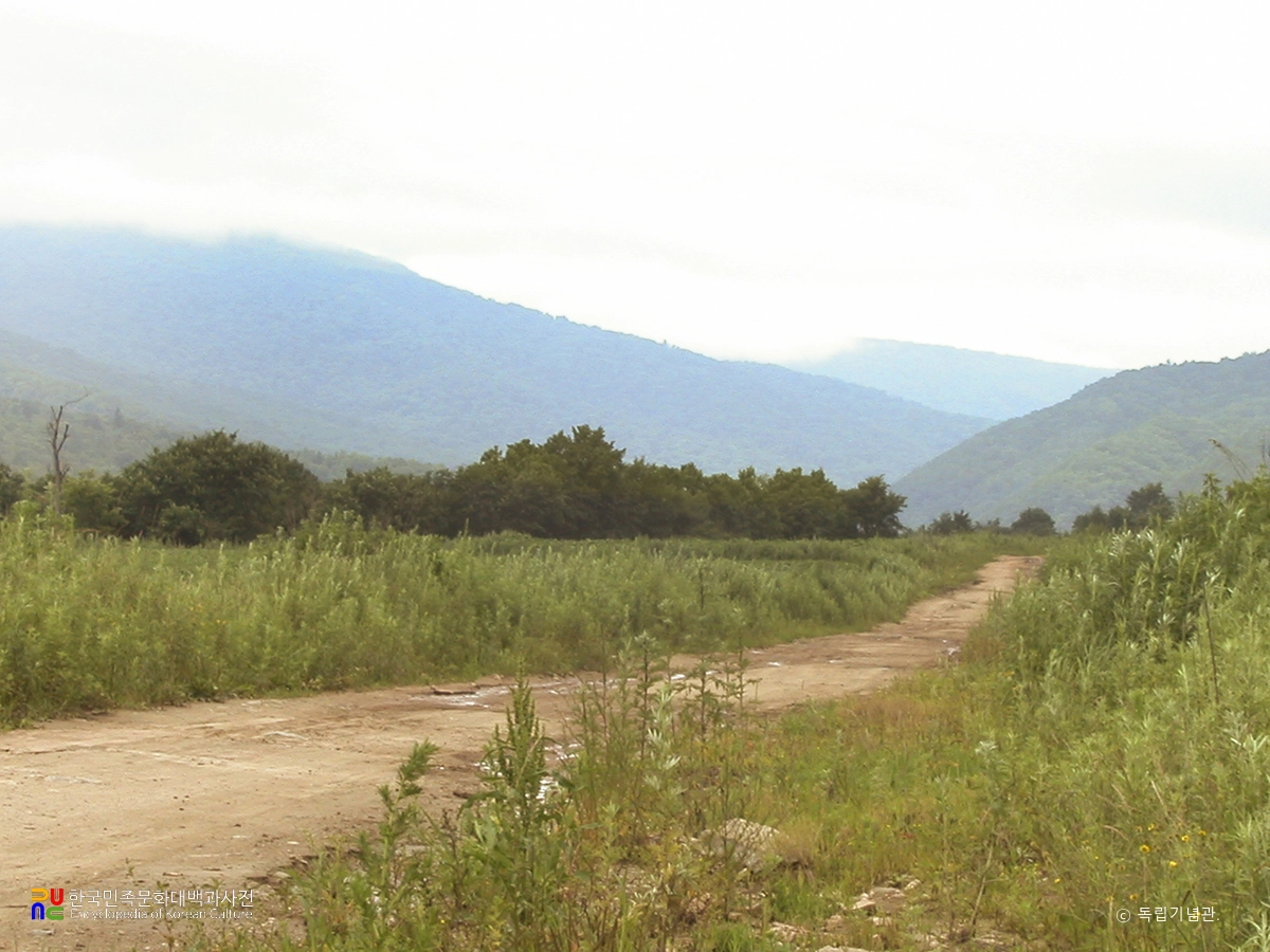 청산리 대첩 지역