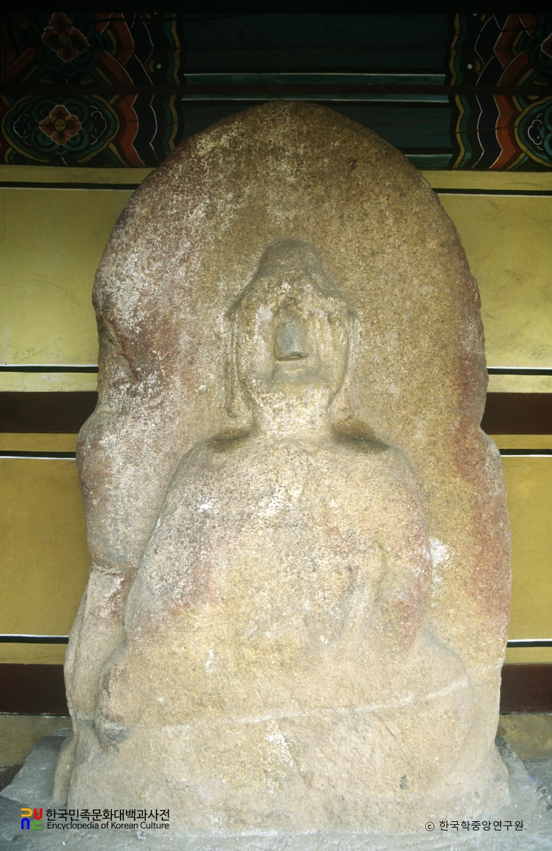 영산 구계리 석조여래좌상