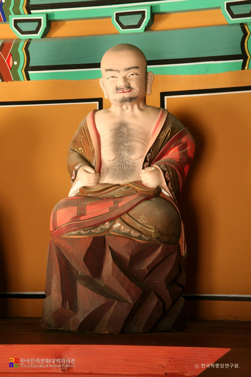 부안 개암사 응진전 16나한상