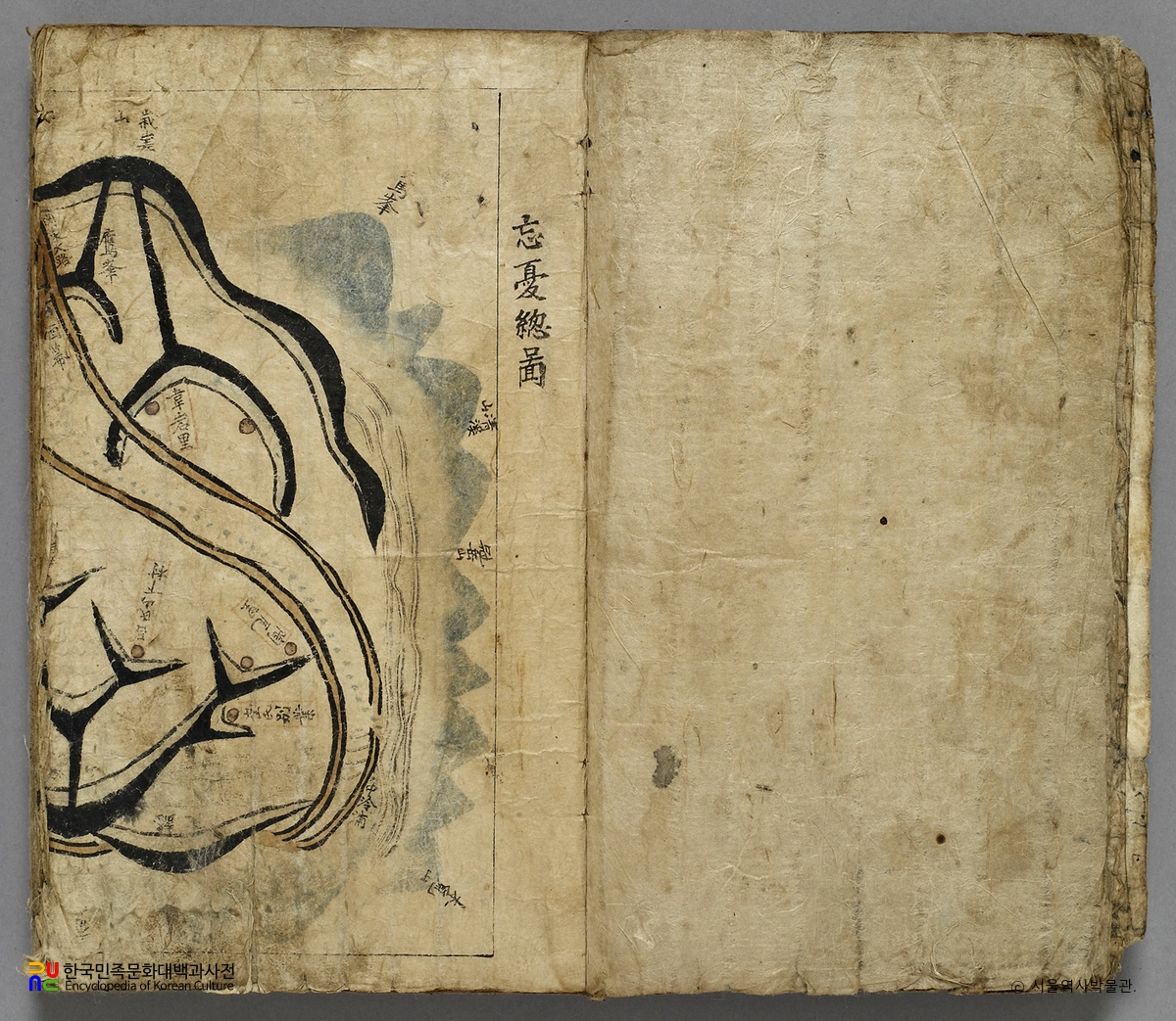 망우동지 / 망우총도