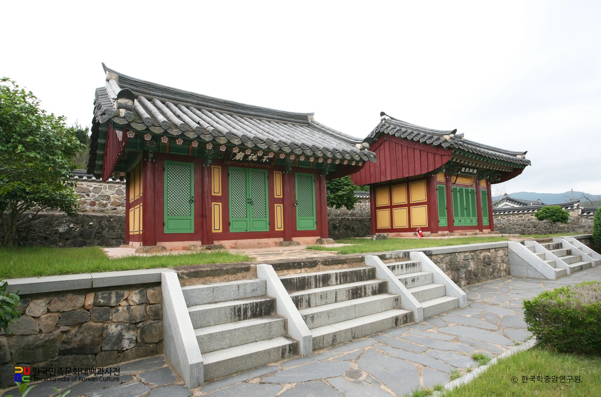 영암 구고사 및 김완장군 부조묘 중 김완장군 부조묘 전경