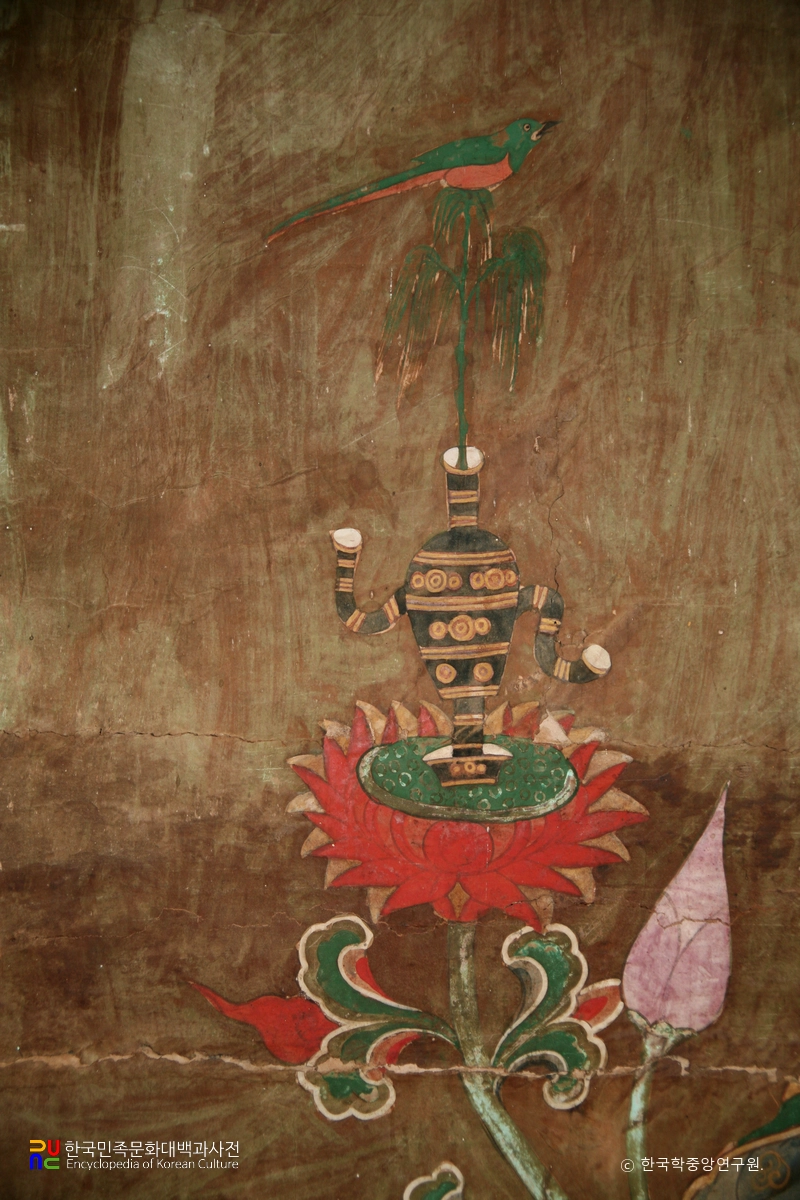 여수 흥국사 대웅전 관음보살 벽화