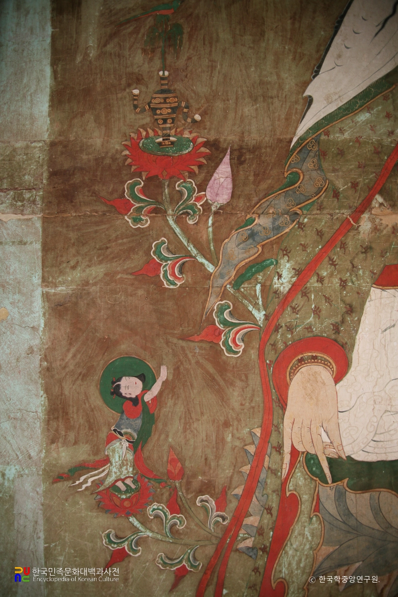 여수 흥국사 대웅전 관음보살 벽화