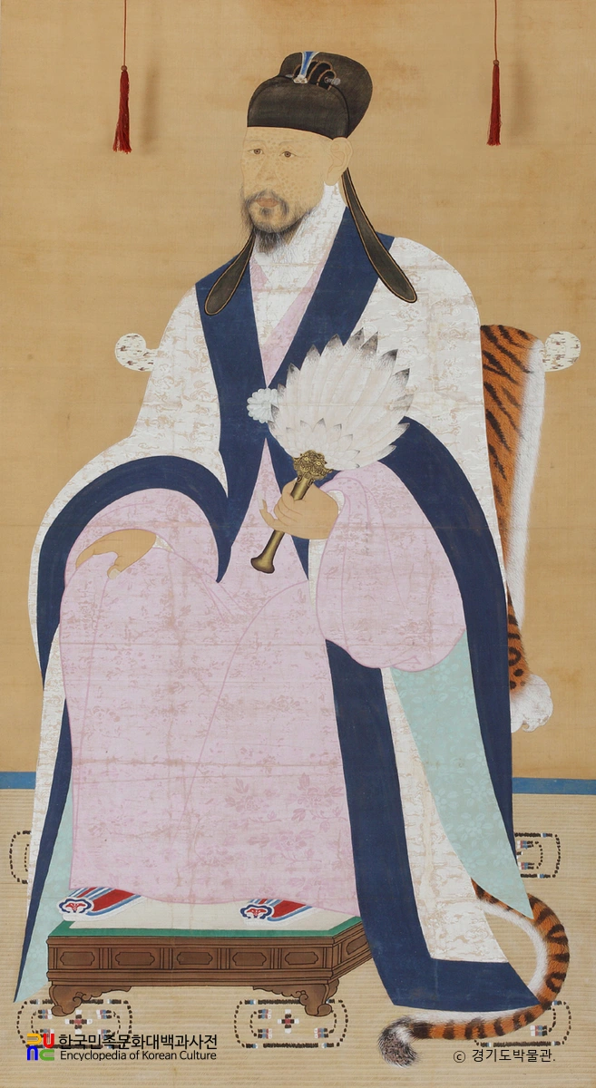 장만 초상(유복본)