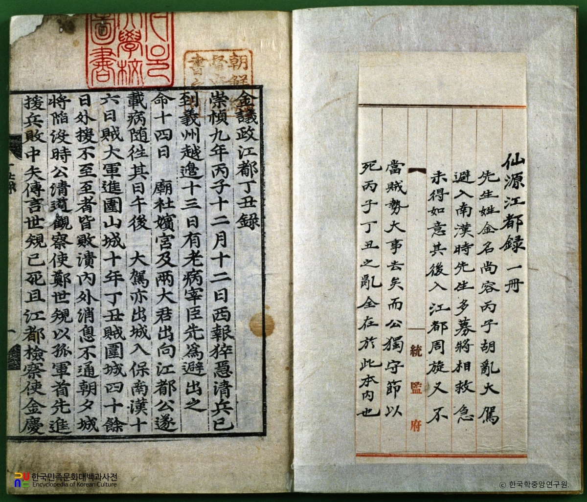 김의정강도정축록