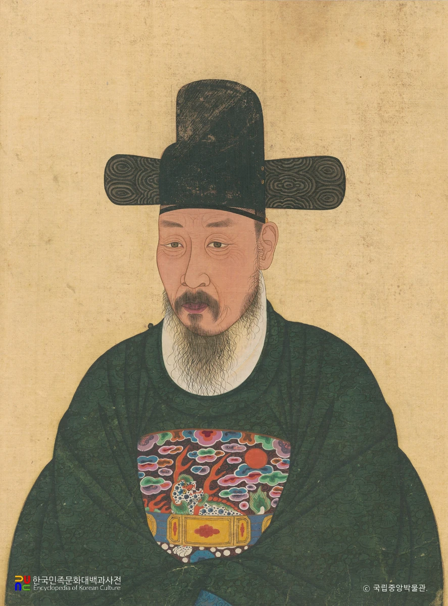 등준시무과도상첩 중 이창운 초상