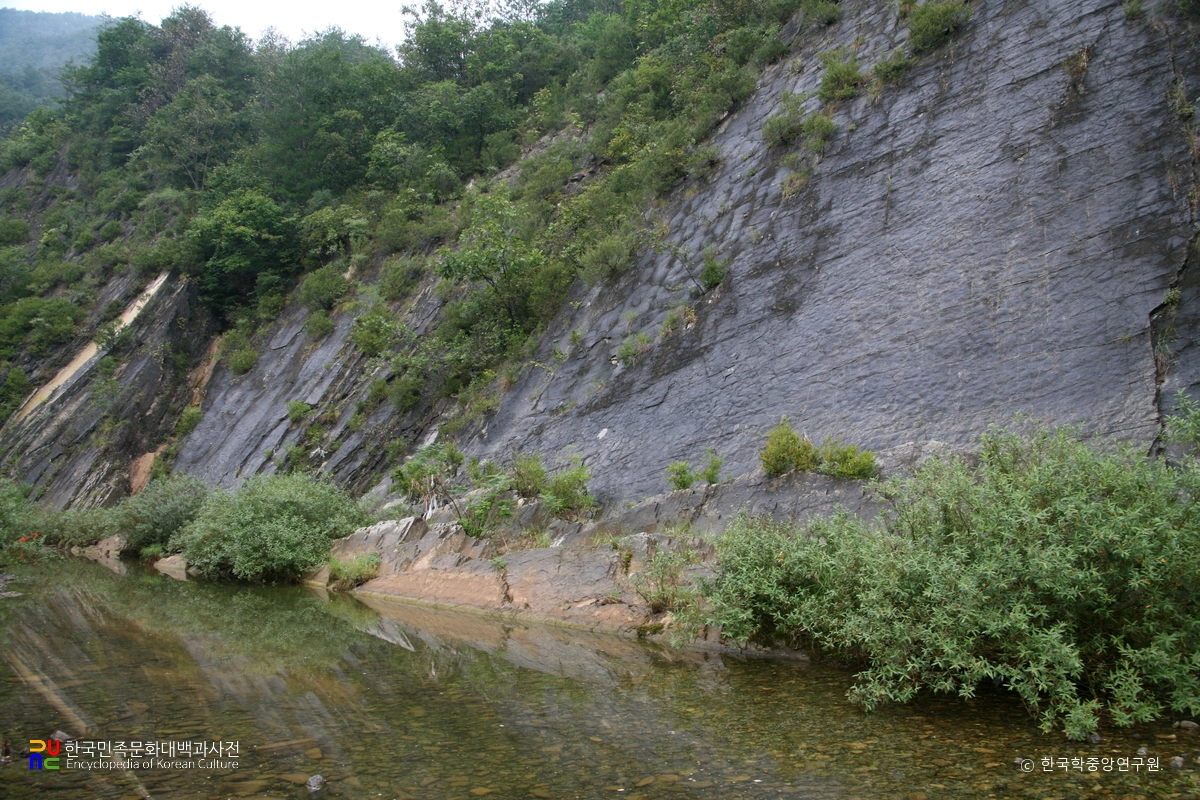 영월 문곡리 건열구조 및 스트로마톨라이트
