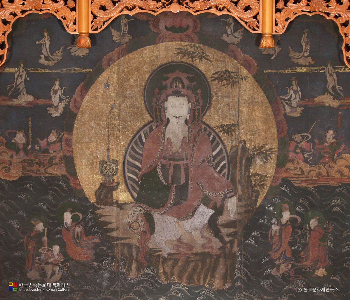 가평 현등사 수월관음도