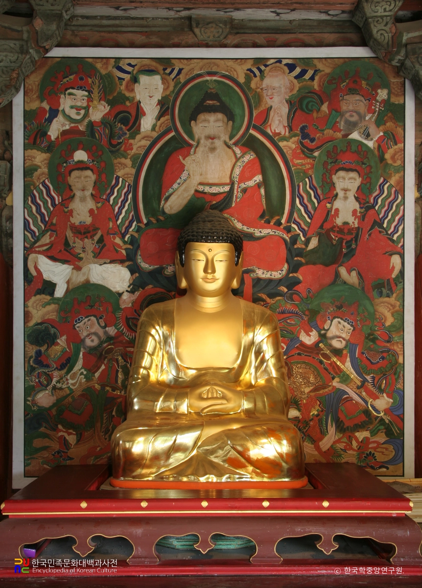 강화 전등사 약사전 후불탱