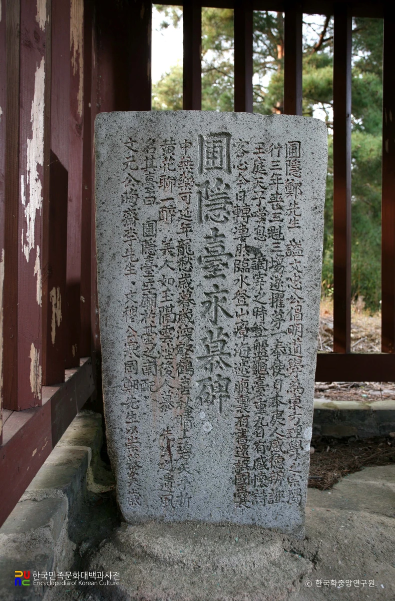 반고서원 유허비