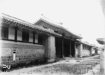 서울 경복궁 중 양의문 정측면