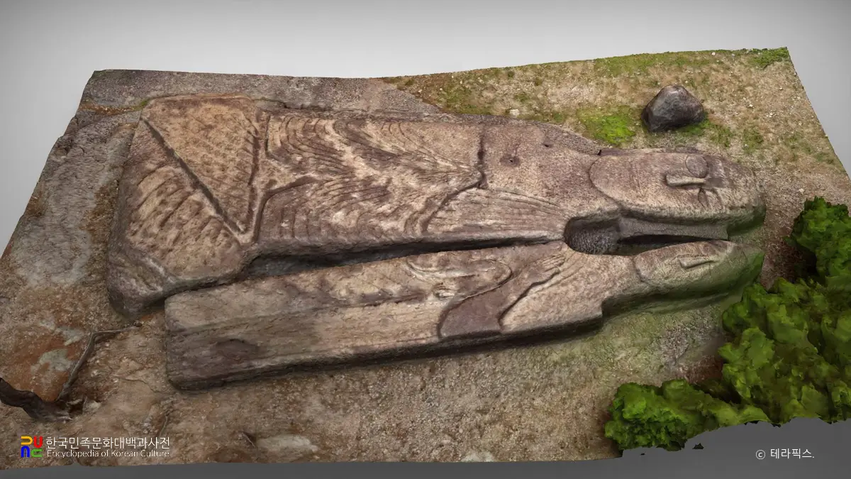 화순 운주사 와형석조여래불