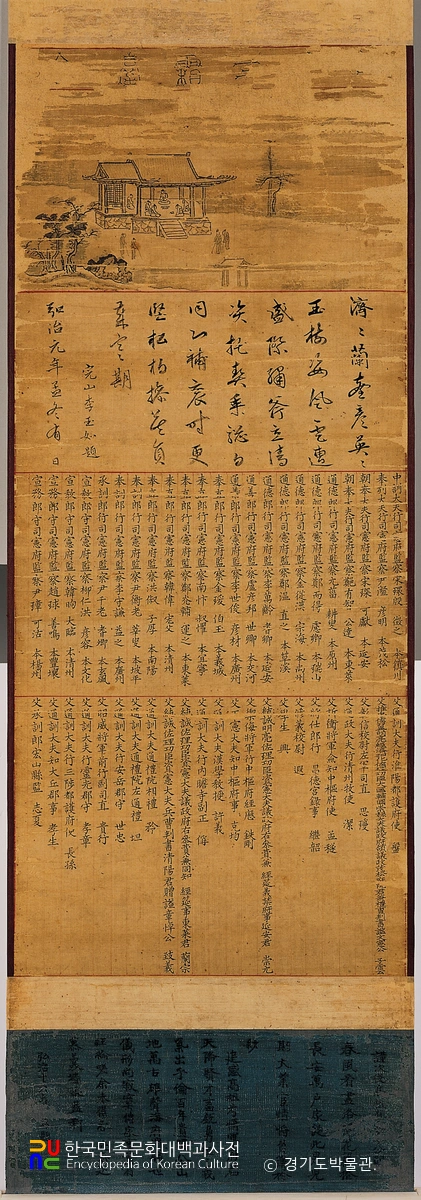 이십삼 상대회도 및 김종한 교지