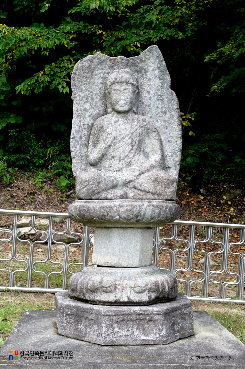 강릉 보광리 석조여래좌상