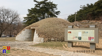 영주 순흥 벽화 고분 측면