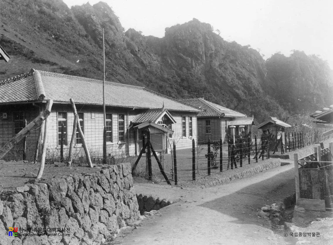 울릉군청 옛 청사 전경