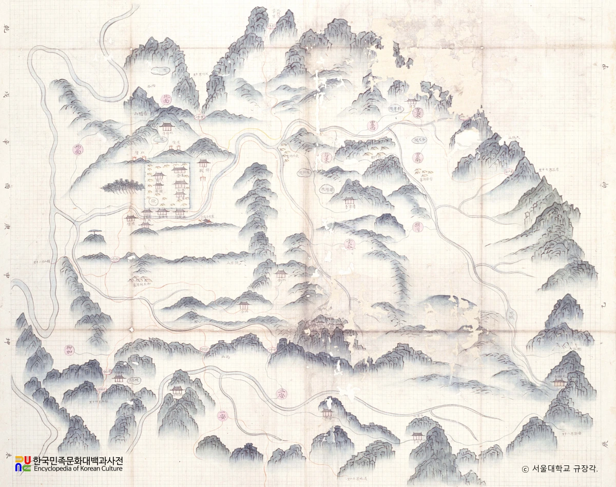 무주(호남지도 제3첩)