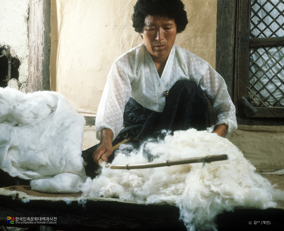 나주 샛골나이 / 솜활타기