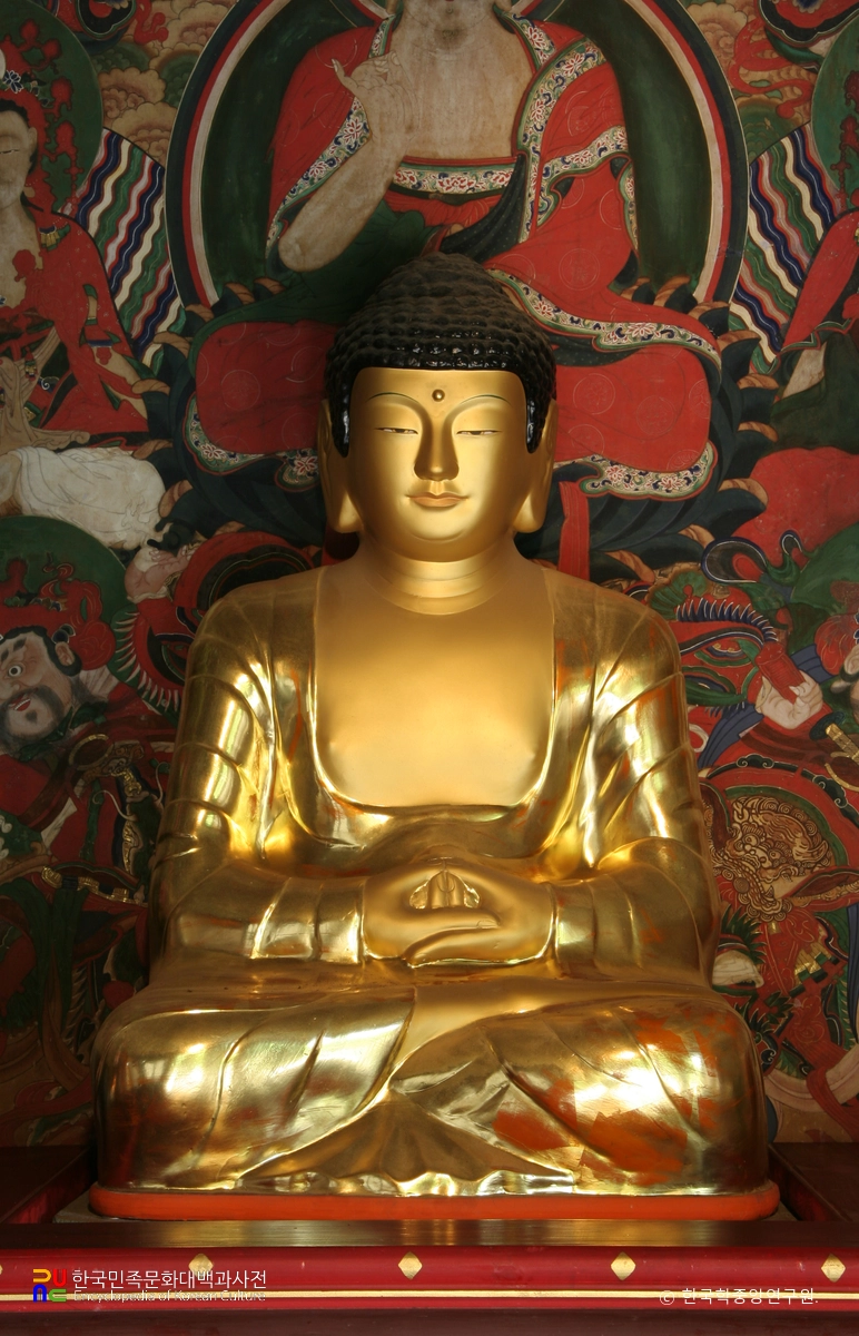 강화 전등사 약사전 석불좌상