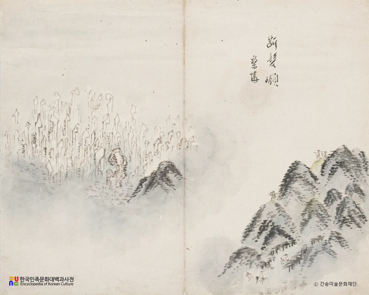 단발령도(김기서 작)