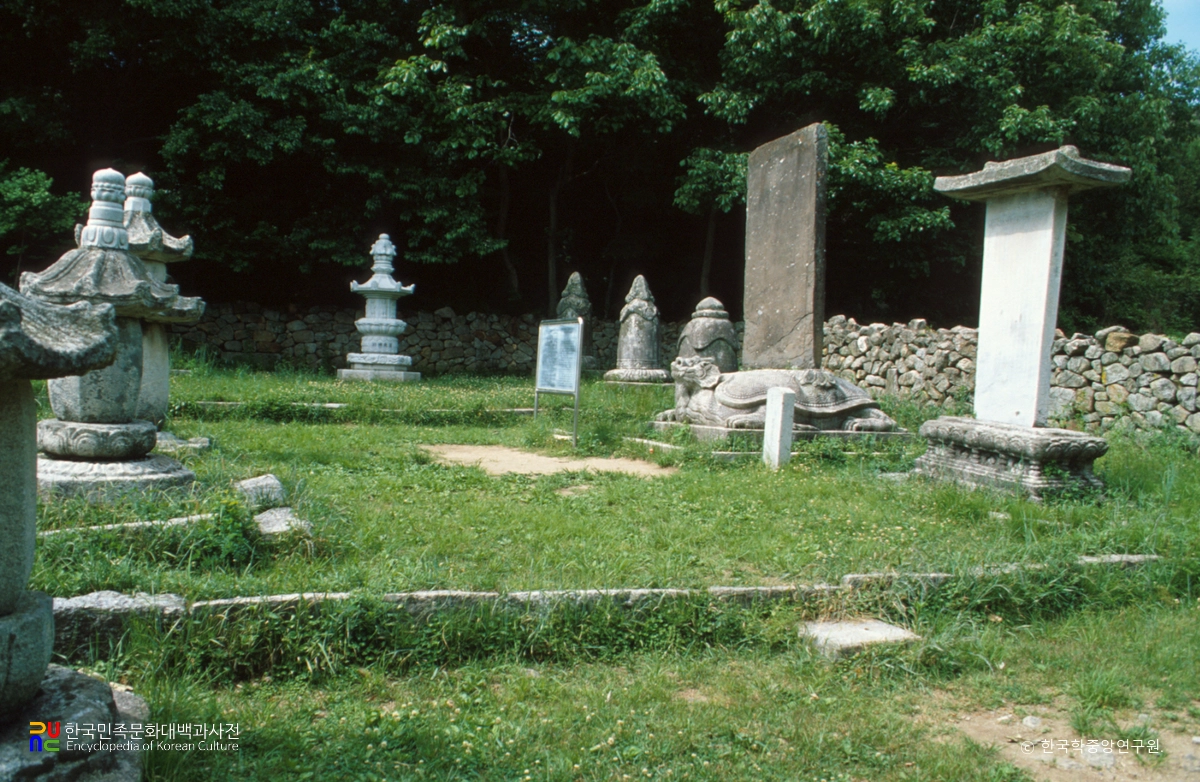 김제 금산사 혜덕왕사탑비