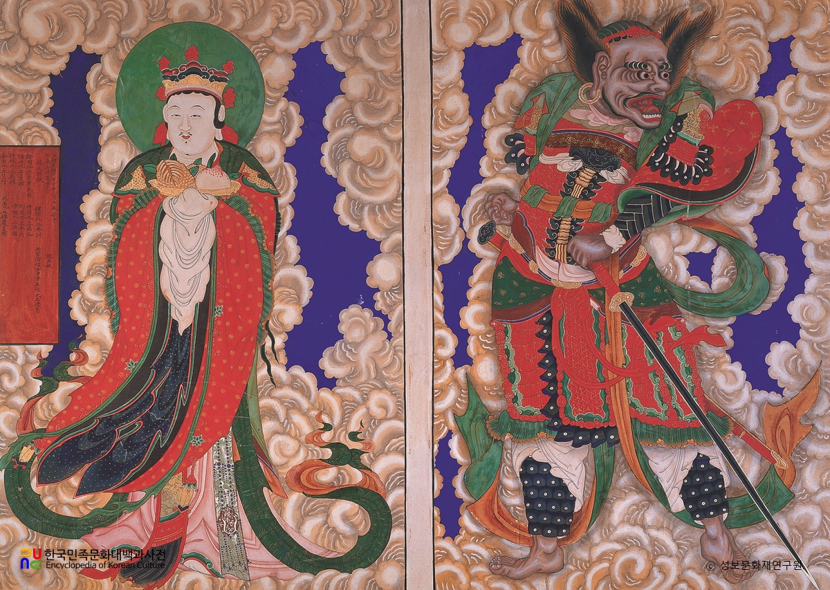 서울 진관사 제석신중도