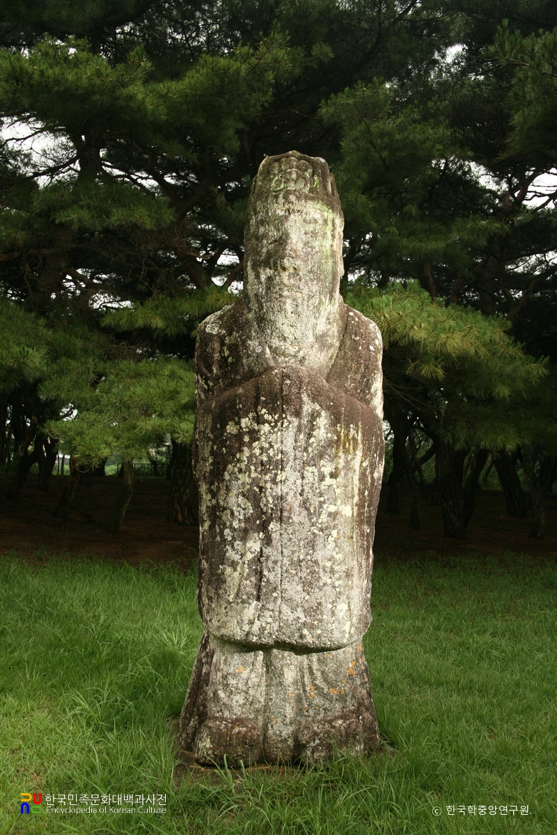 경주 흥덕왕릉 문인석