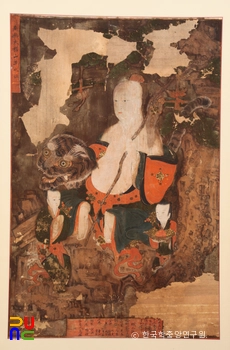 함양 용추사 산신탱