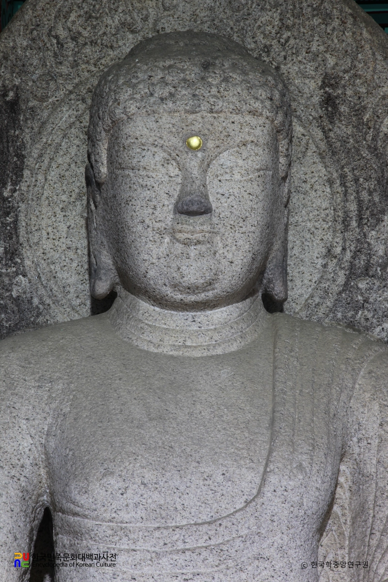 합천 청량사 석조여래좌상의 상호