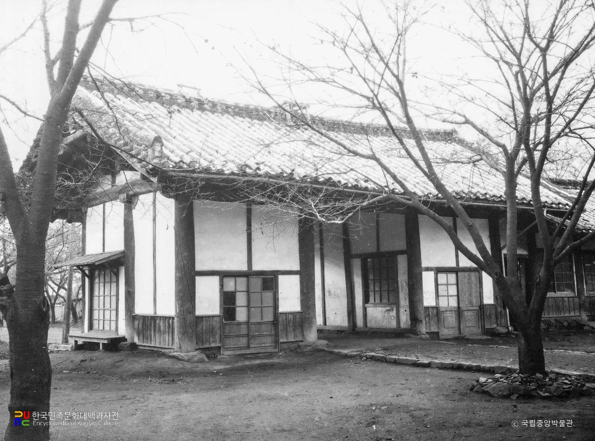 나주 금성관 중문 정측면