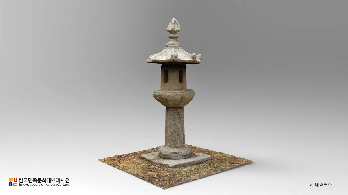 김제 금산사 석등