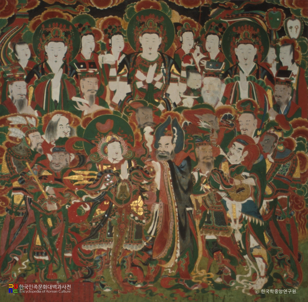 천은사 제석천룡도