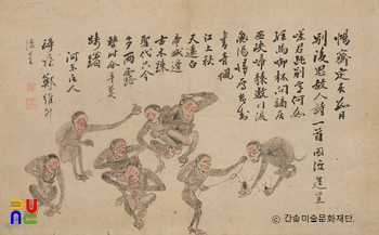 군원유희도(정유승 작)