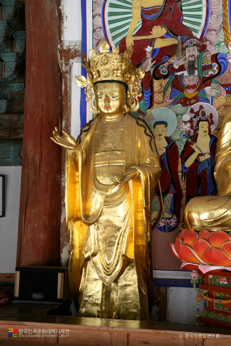 나주 불회사 소조보살입상