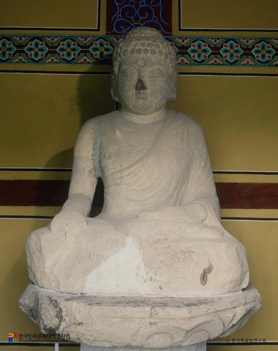 김천 갈항사지 석조 여래 좌상