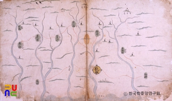 유성룡 종가 유물 중 유성룡 유물 - 동국지도 서애선생 수택본