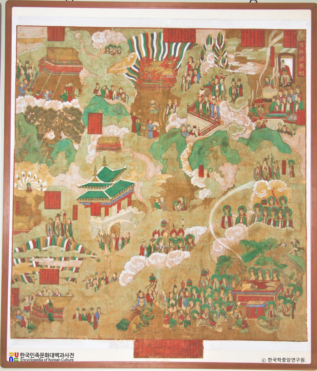 쌍계사 팔상전 팔상탱