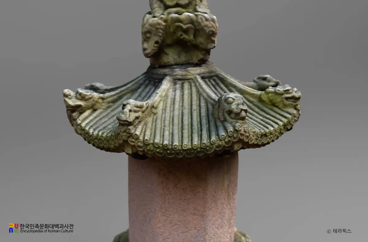 해남 대흥사 서산대사탑 옥개석