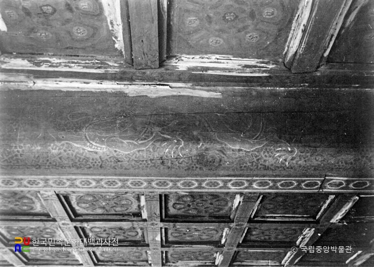 순천 송광사 국사전 홍량과 천장