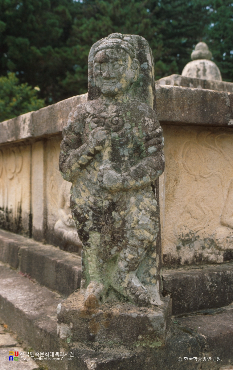 양산 통도사 대웅전 및 금강계단 중 금강계단 사천왕상