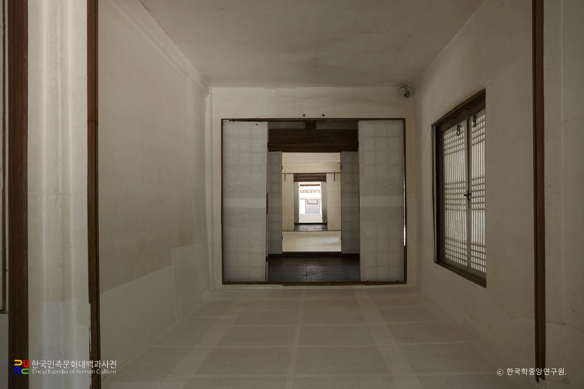 창덕궁 연경당 사랑채 내부