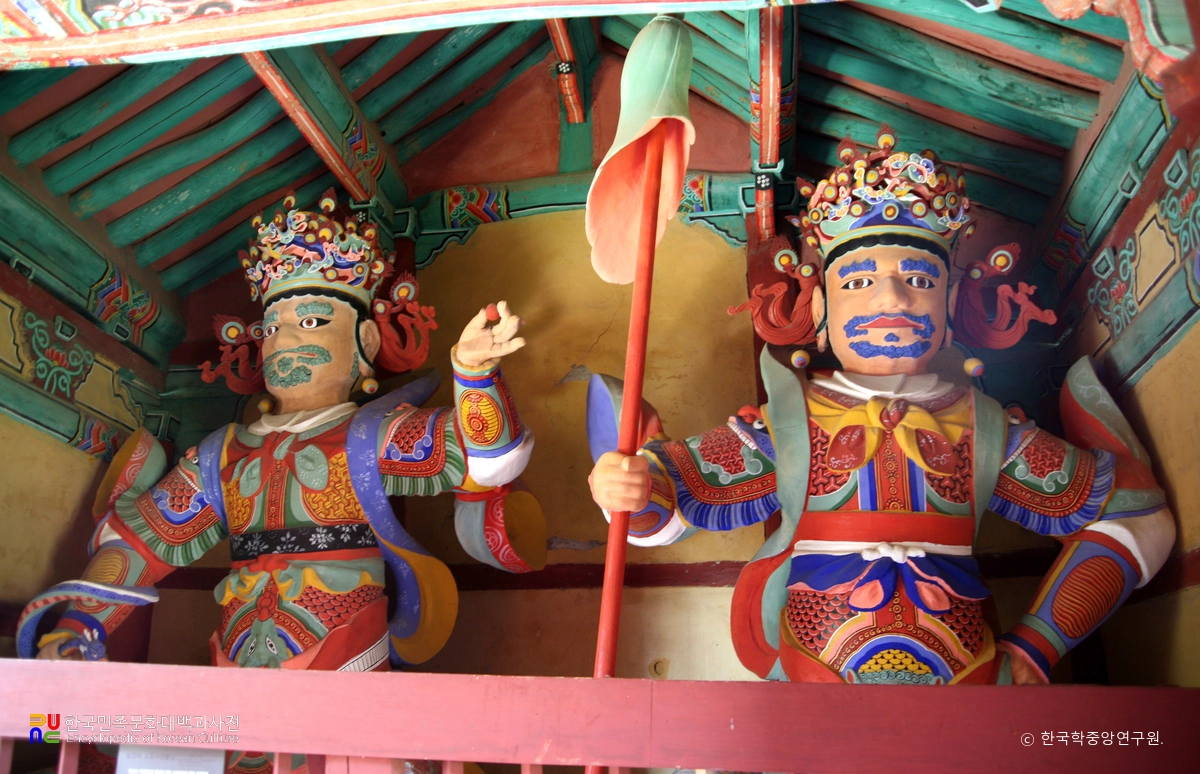 안성 칠장사 소조사천왕상