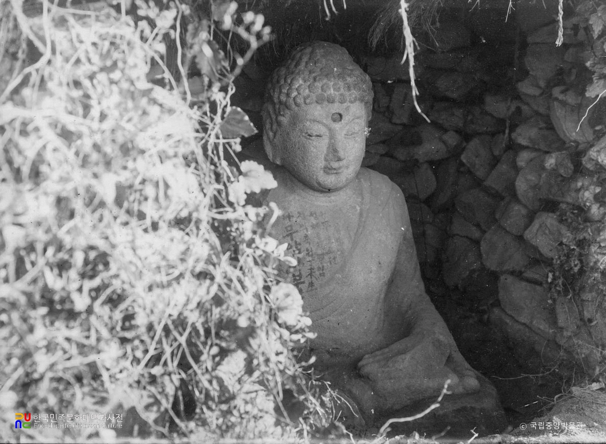 김천 오봉동 석조석가여래좌상