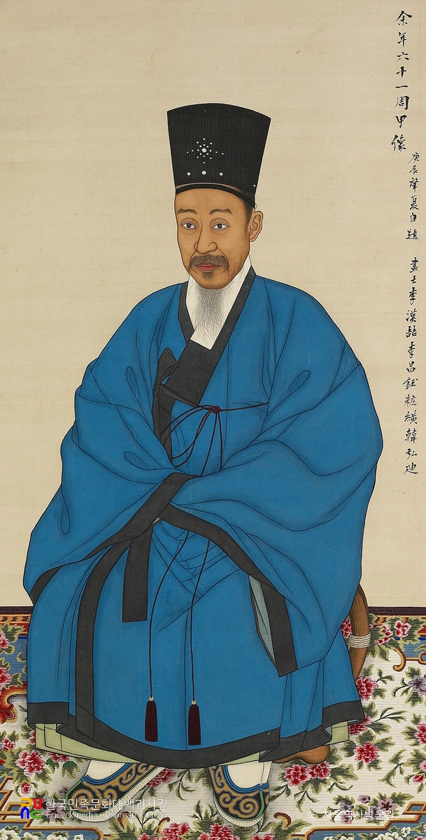 이하응 초상 / 흑건청포본