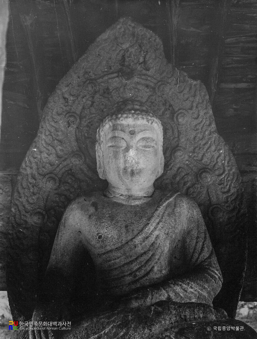 청도 박곡동 석조석가여래좌상