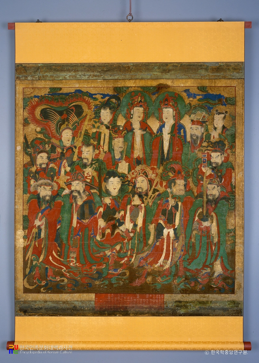 가평 현등사 신중도