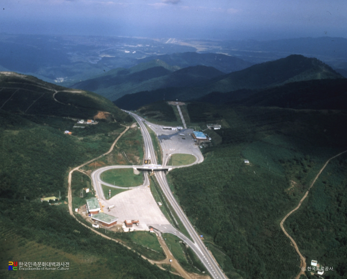 대관령 휴게소(옛 영동고속도로)